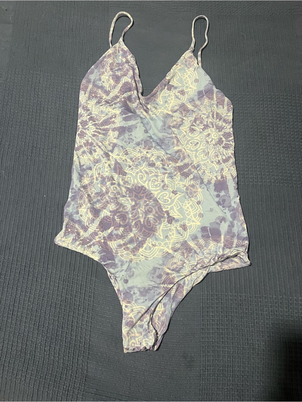 Mai One-Piece Swimsuit with Cream Mandala Print